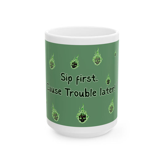 The King’s Morning Fuel, A TGCF-themed ceramic mug (11oz, 15oz)