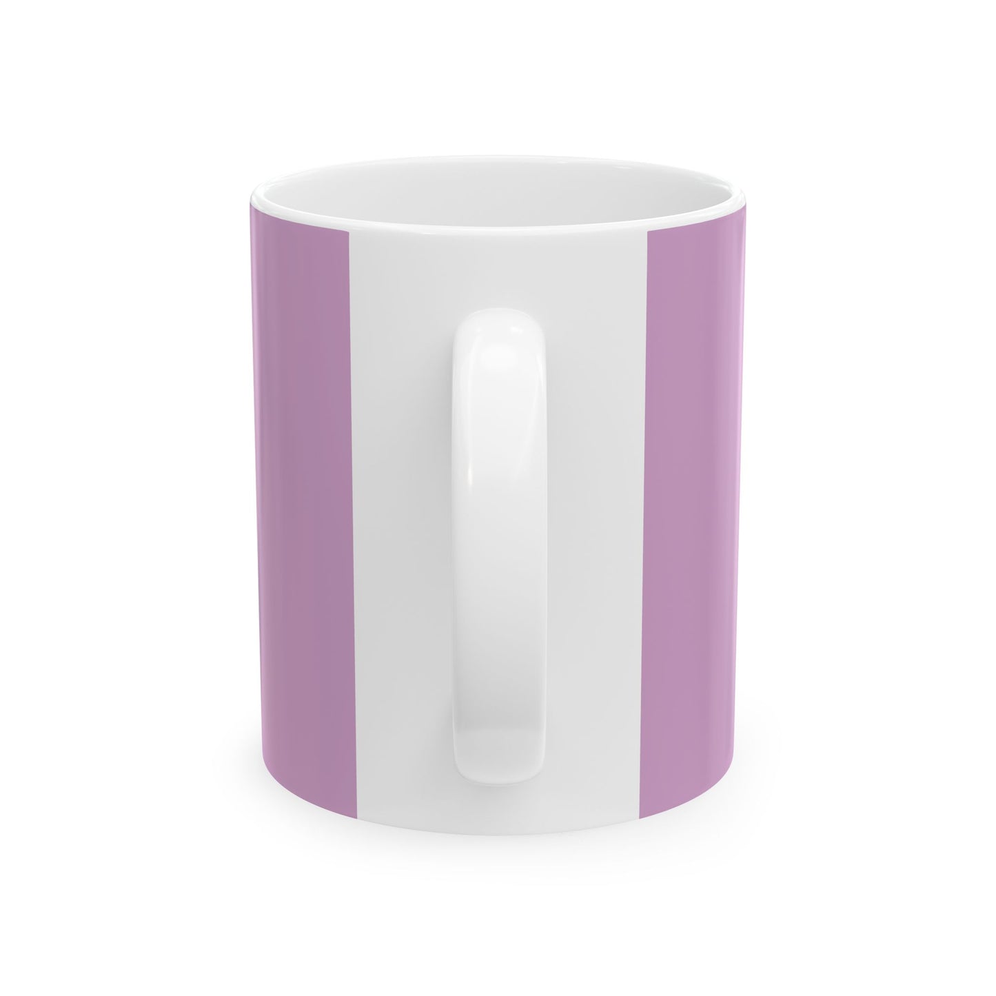 Black Cat Energy Mug (Purple)— Cute Gothic Cat Coffee Cup (11oz, 15oz)