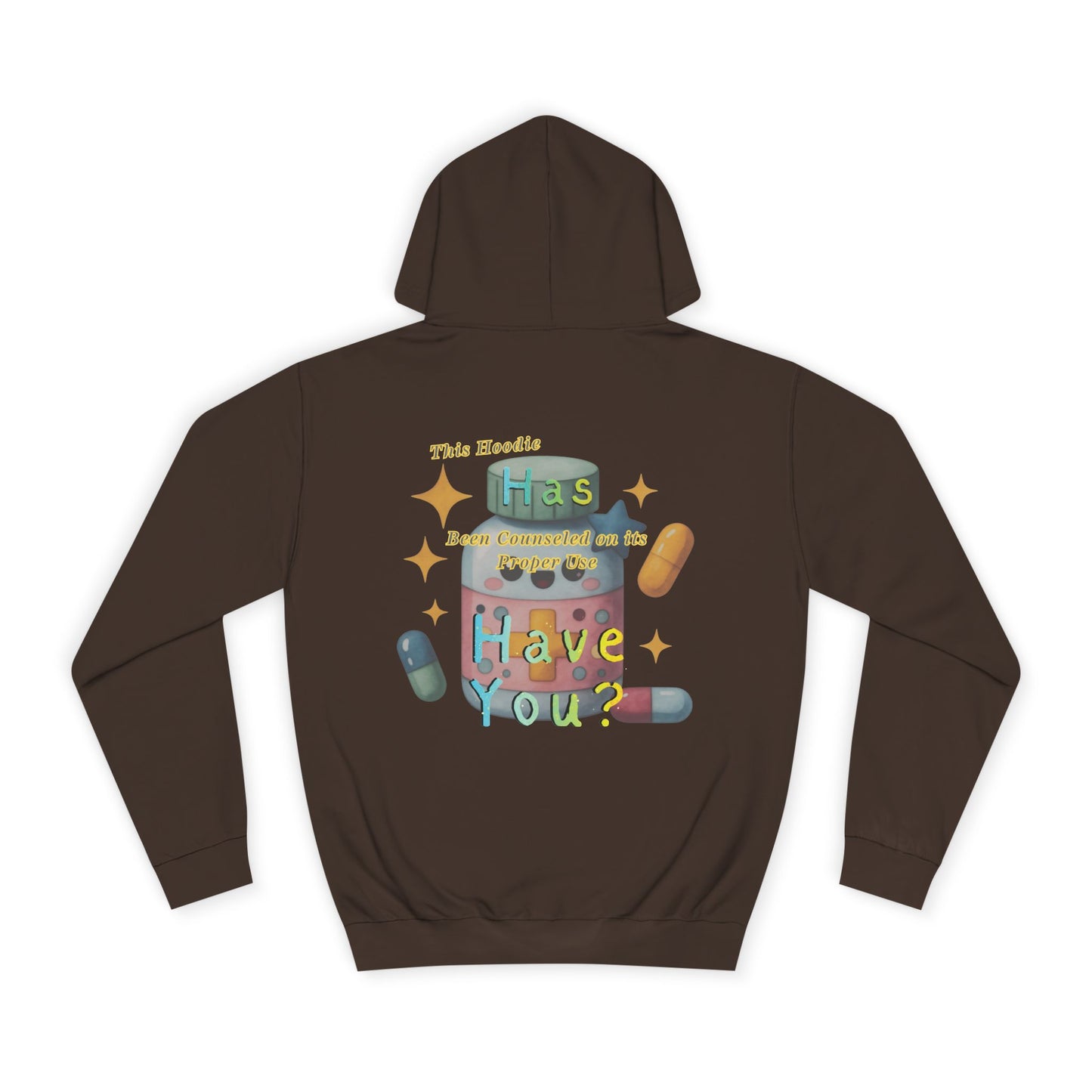 'Counseled Hoodie' | Funny Pharmacy Hoodie l Minimal Novelty Pullover