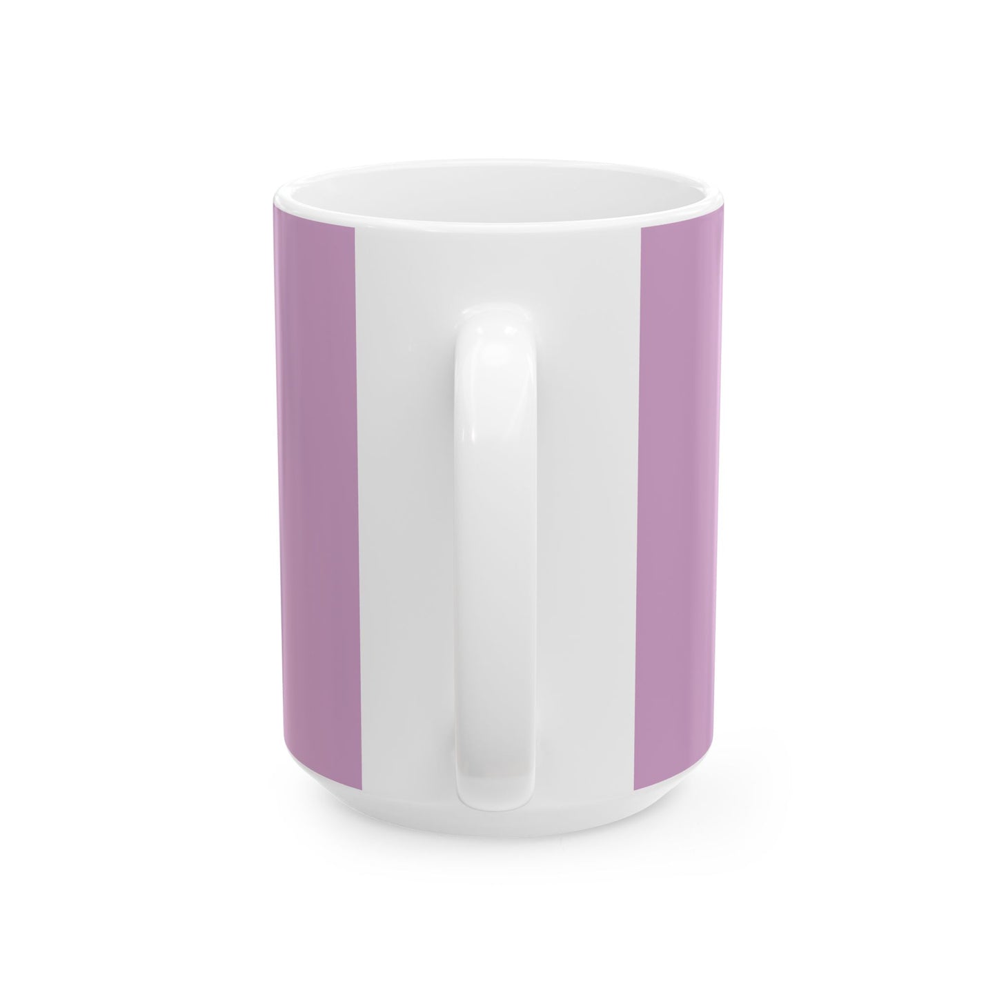 Black Cat Energy Mug (Purple)— Cute Gothic Cat Coffee Cup (11oz, 15oz)